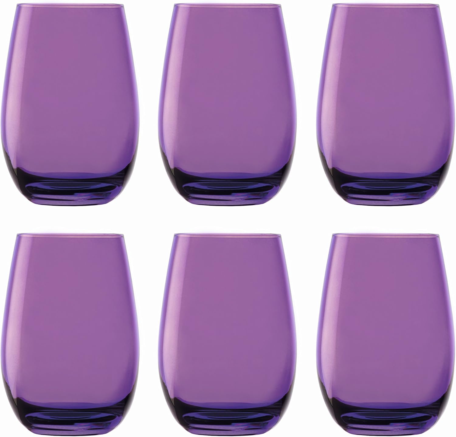 Mugs Purple Elements 465 ml - Set 6 PCs - Stolzle